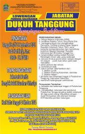 Perpanjangan Masa Pendaftaran Dukuh